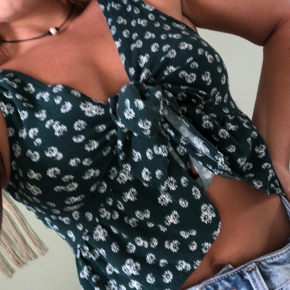 Pacsun knot tie shirt